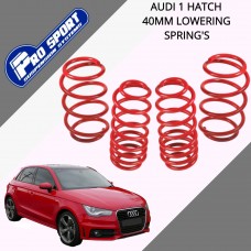 ProSport 40mm Lowering Springs for Audi A1 Hatchback
